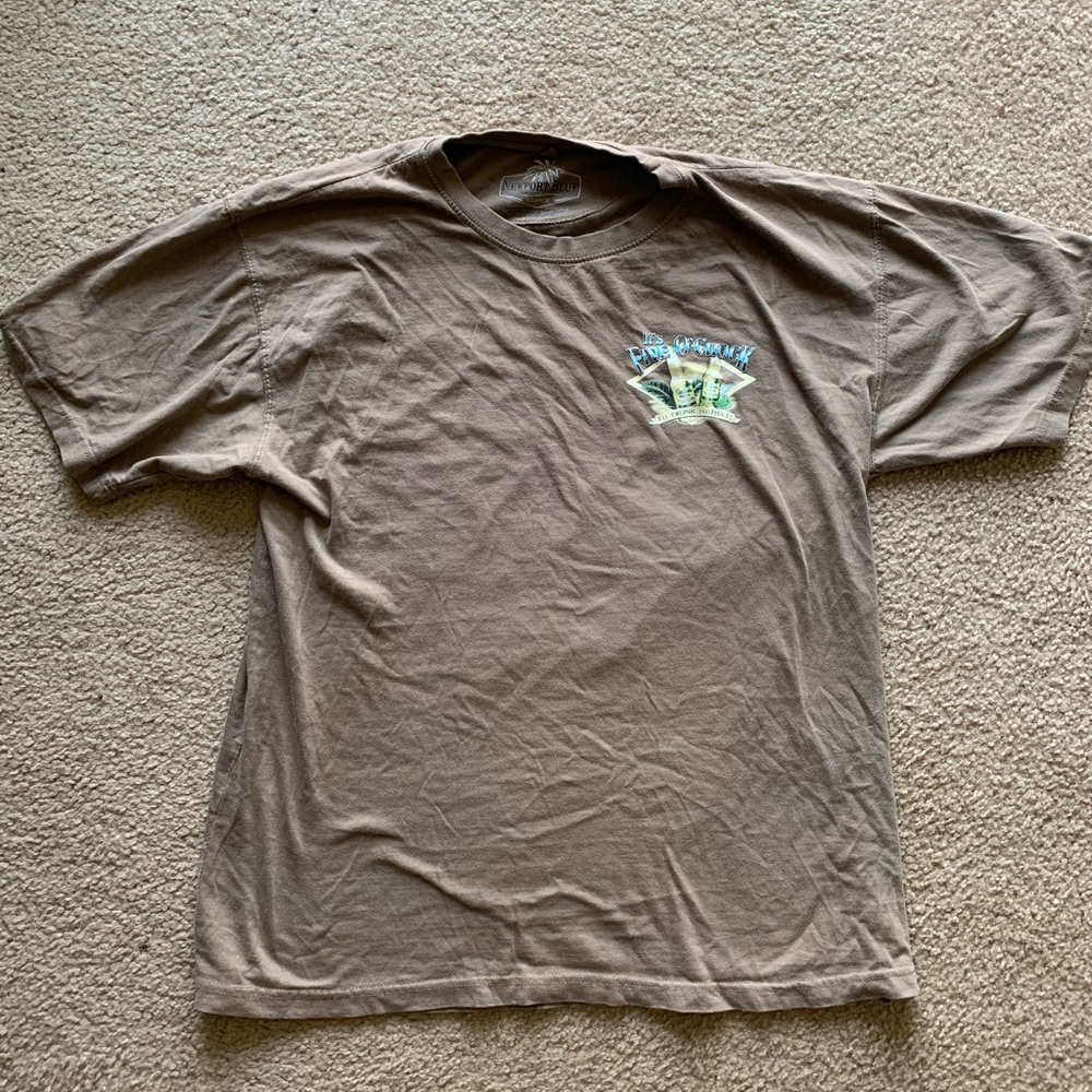 Newport Blue Drinking Tshirt